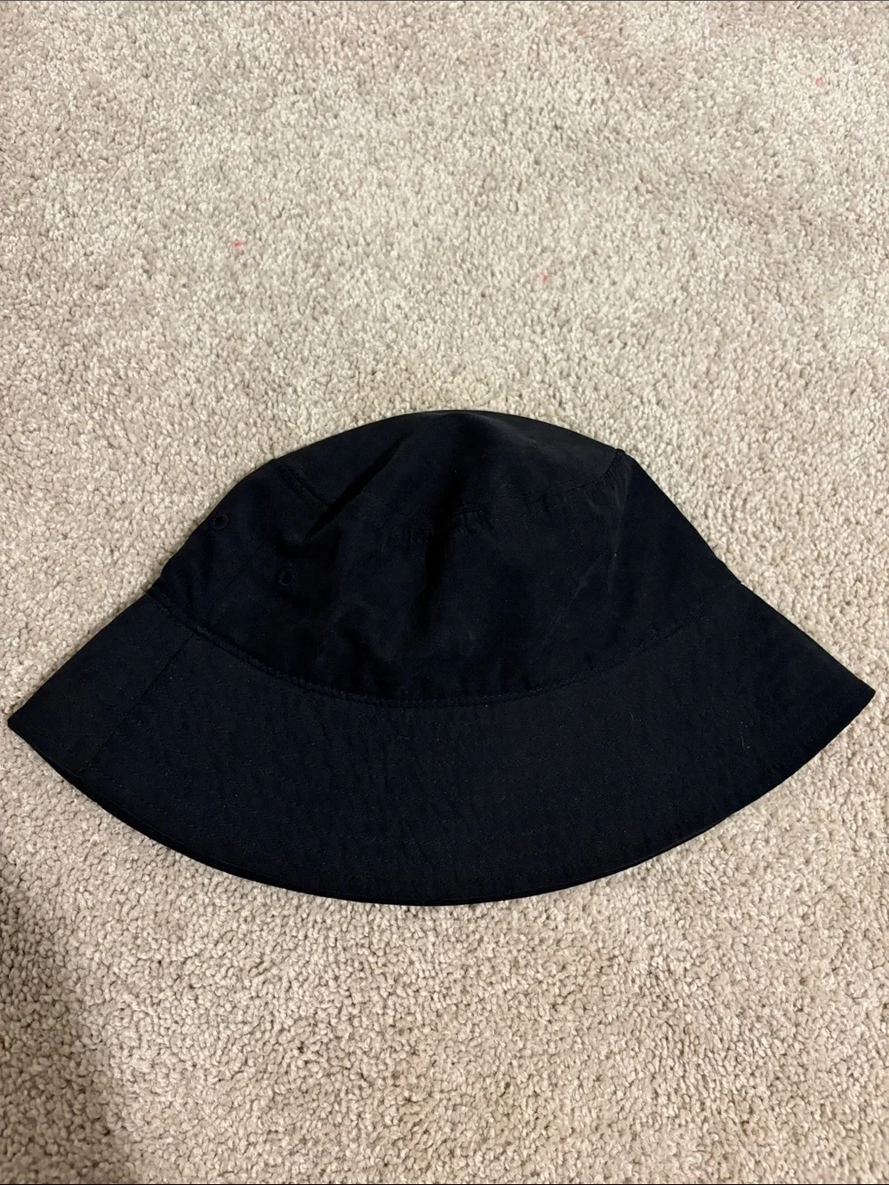 H&M Black Cotton Bucket Hat